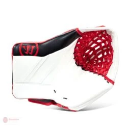 Warrior Ritual GT2 Intermediate Goalie Catcher - Source Exclusive -Outlet Hockey Store warrior catchers warrior ritual gt2 intermediate goalie catcher source exclusive white black red regular 28743577337922