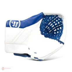 Warrior Ritual GT2 Intermediate Goalie Catcher - Source Exclusive -Outlet Hockey Store warrior catchers warrior ritual gt2 intermediate goalie catcher source exclusive white blue regular 28743616135234