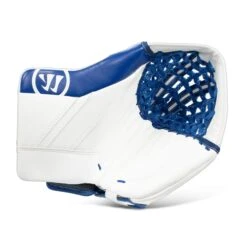 Warrior Ritual GT2 Senior Goalie Catcher - Source Exclusive -Outlet Hockey Store warrior catchers warrior ritual gt2 senior goalie catcher source exclusive white blue regular 28743615545410
