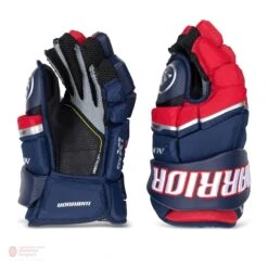 Warrior Alpha LX Pro Junior Hockey Gloves -Outlet Hockey Store warrior gloves warrior alpha lx pro junior hockey gloves navy red 12 28743818805314