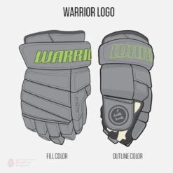 Warrior Alpha Pro Plus Custom Hockey Gloves -Outlet Hockey Store warrior gloves warrior alpha pro plus custom hockey gloves 11782921191490