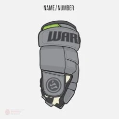 Warrior Alpha Pro Plus Custom Hockey Gloves -Outlet Hockey Store warrior gloves warrior alpha pro plus custom hockey gloves 11782921289794