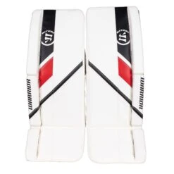 Warrior Ritual G5 Intermediate Goalie Leg Pads -Outlet Hockey Store warrior leg pads warrior ritual g5 intermediate goalie leg pads white black red 30 1 28766285529154