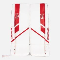 Warrior Ritual G5 Junior Goalie Leg Pads 35 Warrior Ritual G5 Junior Goalie Leg Pads -Outlet Hockey Store warrior leg pads warrior ritual g5 junior goalie leg pads white red 24 1 14836018774082