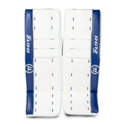 Warrior Ritual GT2 Junior Goalie Leg Pads - Source Exclusive -Outlet Hockey Store warrior leg pads warrior ritual gt2 junior goalie leg pads source exclusive white blue 28 1 28744345518146